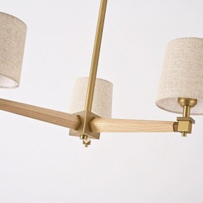 Люстра на штанге Imperiumloft Jorgenson Beige/Light wood STAVRA01 в Губкинском - gubkinskiy.ok-mebel.com | фото 11
