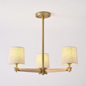 Люстра на штанге Imperiumloft Jorgenson Beige/Light wood STAVRA01 в Губкинском - gubkinskiy.ok-mebel.com | фото 2