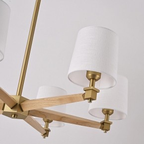 Люстра на штанге Imperiumloft Jorgenson White/Light wood STAVRA01 в Губкинском - gubkinskiy.ok-mebel.com | фото 10