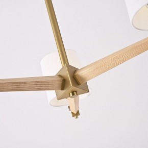 Люстра на штанге Imperiumloft Jorgenson White/Light wood STAVRA01 в Губкинском - gubkinskiy.ok-mebel.com | фото 9