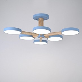 Люстра на штанге Imperiumloft TURNA Blue TURNA-B01 в Губкинском - gubkinskiy.ok-mebel.com | фото 2