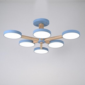 Люстра на штанге Imperiumloft TURNA Blue TURNA-B01 в Губкинском - gubkinskiy.ok-mebel.com | фото 3