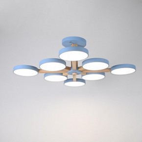 Люстра на штанге Imperiumloft TURNA Blue TURNA-B01 в Губкинском - gubkinskiy.ok-mebel.com | фото 4