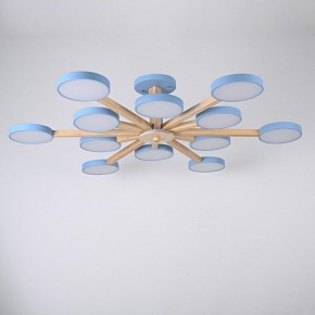 Люстра на штанге Imperiumloft TURNA Blue TURNA-B01 в Губкинском - gubkinskiy.ok-mebel.com | фото 4
