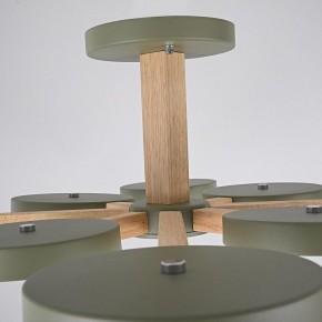 Люстра на штанге Imperiumloft TURNA Khaki TURNA-B01 в Губкинском - gubkinskiy.ok-mebel.com | фото 10