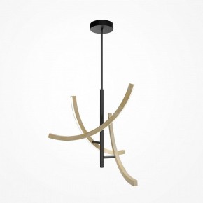 Люстра на штанге Maytoni Wabi MOD428PL-L27BK в Губкинском - gubkinskiy.ok-mebel.com | фото 2
