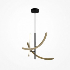 Люстра на штанге Maytoni Wabi MOD428PL-L27BK в Губкинском - gubkinskiy.ok-mebel.com | фото 3