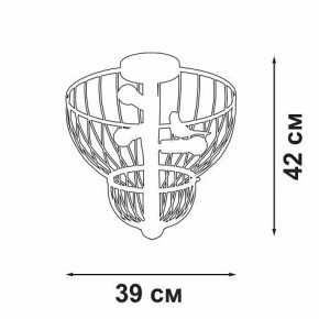 Люстра на штанге Vitaluce V3061 V3061-8/3PL в Губкинском - gubkinskiy.ok-mebel.com | фото 2