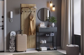 МЕБЕЛЬСОН К1 Прихожая (графит) в Губкинском - gubkinskiy.ok-mebel.com | фото