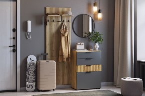 МЕБЕЛЬСОН К3 Прихожая (графит) в Губкинском - gubkinskiy.ok-mebel.com | фото