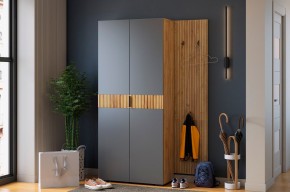 МЕБЕЛЬСОН К7 Прихожая (графит) в Губкинском - gubkinskiy.ok-mebel.com | фото