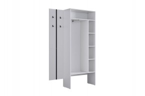 МЕРСИ Прихожая (модульная) белое дерево в Губкинском - gubkinskiy.ok-mebel.com | фото 7