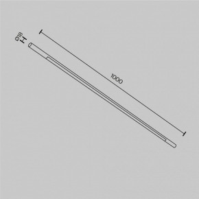 Модульный светильник Maytoni Basis C100CL-L1000-24W3-6K-BS в Губкинском - gubkinskiy.ok-mebel.com | фото 6
