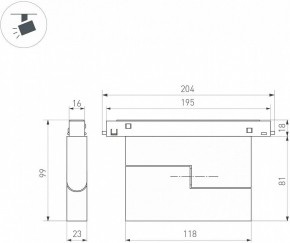 Накладной светильник Arlight MAG-ORIENT 049994 в Губкинском - gubkinskiy.ok-mebel.com | фото 2
