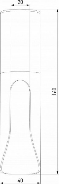Накладной светильник Elektrostandard Apex 25113/LED 7W 4000K белый в Губкинском - gubkinskiy.ok-mebel.com | фото 4