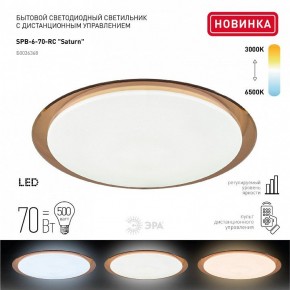 Накладной светильник Эра Классик SPB-6-70-RC Saturn (B) в Губкинском - gubkinskiy.ok-mebel.com | фото 2