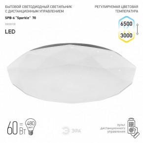 Накладной светильник Эра Классик SPB-6-70-RC Sparkle в Губкинском - gubkinskiy.ok-mebel.com | фото 2