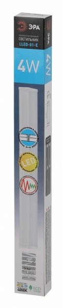 Накладной светильник Эра  LLED-01-04W-4000-E в Губкинском - gubkinskiy.ok-mebel.com | фото 6