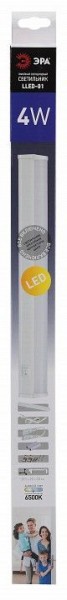 Накладной светильник Эра  LLED-01-04W-6500-W в Губкинском - gubkinskiy.ok-mebel.com | фото 4