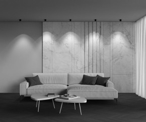 Накладной светильник Maytoni Alfa LED C064CL-5W4K-SQ-B в Губкинском - gubkinskiy.ok-mebel.com | фото 8