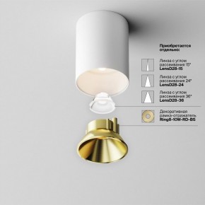Накладной светильник Maytoni Alfa LED C064CL-8W3K-RD-WB в Губкинском - gubkinskiy.ok-mebel.com | фото 11