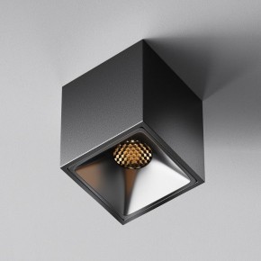 Накладной светильник Maytoni Alfa LED C065CL-8W2.7K-SQ-B в Губкинском - gubkinskiy.ok-mebel.com | фото 2