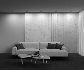 Накладной светильник Maytoni Basis C068CL-12W3-6K-W в Губкинском - gubkinskiy.ok-mebel.com | фото 5