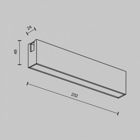 Накладной светильник Maytoni Basis TR151-1-12W4K-BS в Губкинском - gubkinskiy.ok-mebel.com | фото 4