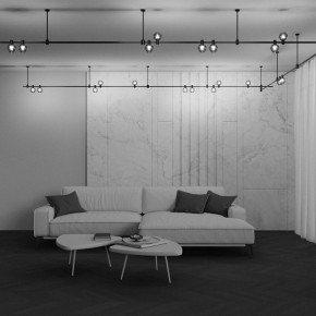 Накладной светильник Maytoni Bubble TR148-1-3W4K-B в Губкинском - gubkinskiy.ok-mebel.com | фото 4