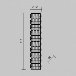 Накладной светильник Maytoni Castello MOD336WL-L35G3K в Губкинском - gubkinskiy.ok-mebel.com | фото 3