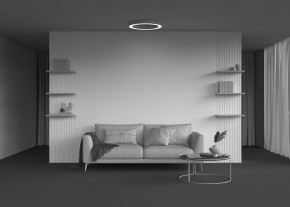 Накладной светильник Maytoni Lua C093CL-45W3K-W в Губкинском - gubkinskiy.ok-mebel.com | фото 7