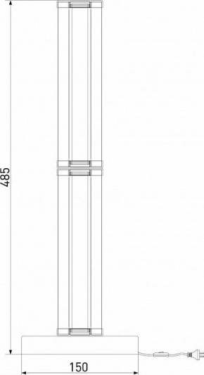 Настольная лампа декоративная Eurosvet Stark 80536/1 латунь в Губкинском - gubkinskiy.ok-mebel.com | фото 6