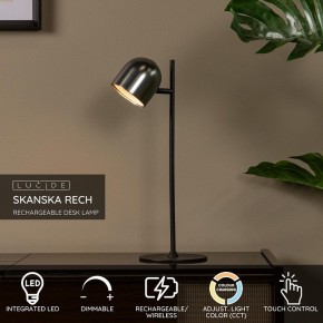 Настольная лампа декоративная Lucide Skanska Rech 3649/03/15 в Губкинском - gubkinskiy.ok-mebel.com | фото 4