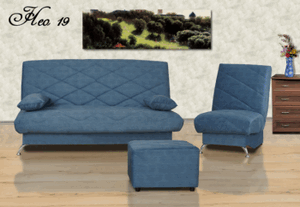 Комплект мягкой мебели НЕО 19 (3+1+ Пуф) в Губкинском - gubkinskiy.ok-mebel.com | фото 1