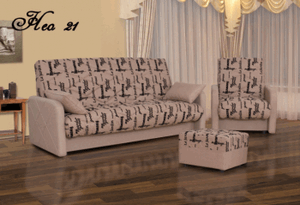 Комплект мягкой мебели НЕО 21М (3+1+ Пуф) в Губкинском - gubkinskiy.ok-mebel.com | фото 1