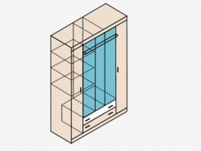 НИКА Н13 Шкаф для одежды в Губкинском - gubkinskiy.ok-mebel.com | фото 5