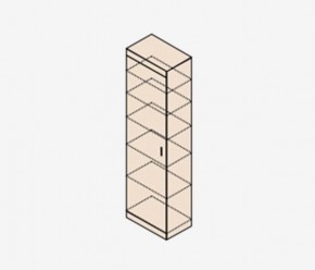 НИКА Н22 Шкаф для белья в Губкинском - gubkinskiy.ok-mebel.com | фото 2