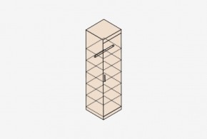НИКА Н8 Шкаф для одежды и белья в Губкинском - gubkinskiy.ok-mebel.com | фото 3