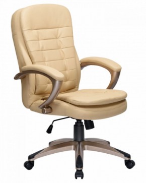 Офисное кресло для руководителей DOBRIN DONALD LMR-106B бежевый в Губкинском - gubkinskiy.ok-mebel.com | фото