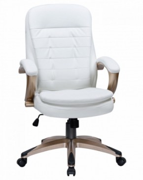 Офисное кресло для руководителей DOBRIN DONALD LMR-106B белый в Губкинском - gubkinskiy.ok-mebel.com | фото 3