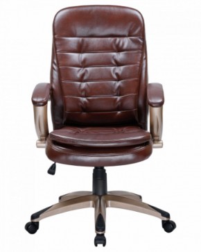 Офисное кресло для руководителей DOBRIN DONALD LMR-106B коричневый в Губкинском - gubkinskiy.ok-mebel.com | фото 3