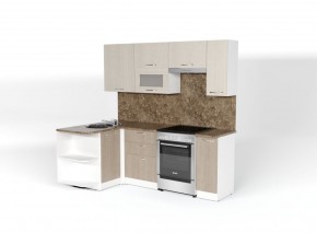 ОЛЬГА Кухонный гарнитур Прайм 2 (1300*2100 мм) в Губкинском - gubkinskiy.ok-mebel.com | фото 3