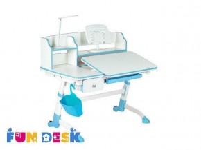Парта-трансофрмер Amare II Blue + ящик + SST3 Blue в Губкинском - gubkinskiy.ok-mebel.com | фото 2