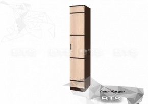 САКУРА Пенал (венге/лоредо) в Губкинском - gubkinskiy.ok-mebel.com | фото