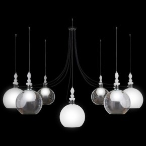 Подвесная люстра 33 идеи M62TW PND182.07.17CH.003BL-M62TW в Губкинском - gubkinskiy.ok-mebel.com | фото 2