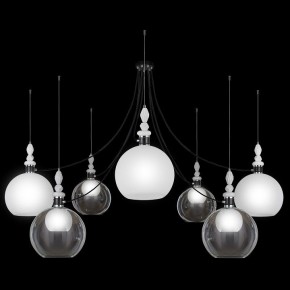 Подвесная люстра 33 идеи M62TW PND182.07.17CH.003BL-M62TW в Губкинском - gubkinskiy.ok-mebel.com | фото 4