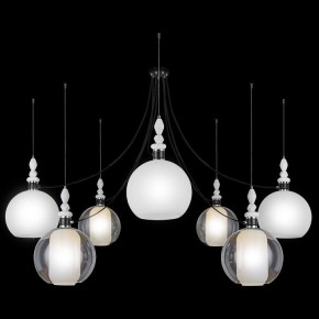 Подвесная люстра 33 идеи M66TW PND182.07.17CH.003BL-M66TW в Губкинском - gubkinskiy.ok-mebel.com | фото 2