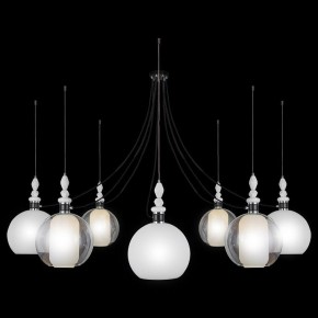 Подвесная люстра 33 идеи M66TW PND182.07.17CH.003BL-M66TW в Губкинском - gubkinskiy.ok-mebel.com | фото 3