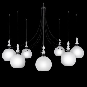 Подвесная люстра 33 идеи S37WH PND182.07.17CH.003BL-S37WH в Губкинском - gubkinskiy.ok-mebel.com | фото 4