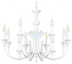 Подвесная люстра Arte Lamp Collinetta A4094LM-12WH в Губкинском - gubkinskiy.ok-mebel.com | фото